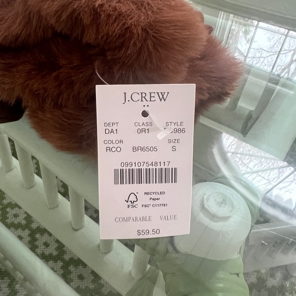 J.Crew Faux Fur and Suede Gloves -Small - Picture 4 of 4